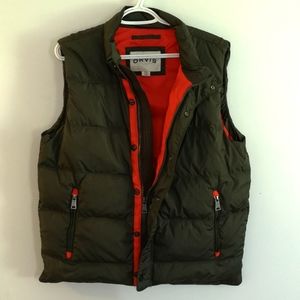 ORVIS Men's Down Puffer Vest SZ M